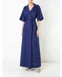 Robe de soirée bleu marine Paule Ka