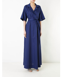 Robe de soirée bleu marine Paule Ka