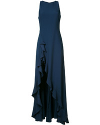 Robe de soirée bleu marine Zac Posen