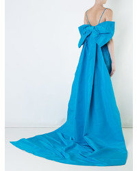 Robe de soirée bleue Bambah