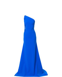 Robe de soirée bleue Greta Constantine