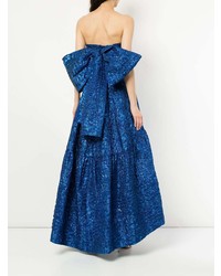 Robe de soirée bleue Bambah