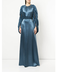 Robe de soirée bleue Roksanda