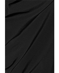 Robe de soirée découpée noire Donna Karan