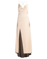 Robe de soirée dorée Jarlo