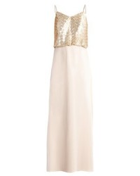 Robe de soirée dorée Swing