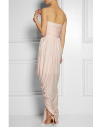 Robe de soirée en chiffon rose Sophia Kokosalaki