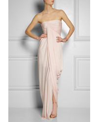 Robe de soirée en chiffon rose Sophia Kokosalaki