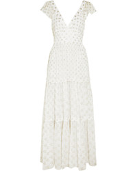 Robe de soirée en soie blanche Temperley London