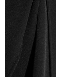 Robe de soirée en soie noire Calvin Klein