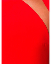 Robe de soirée en soie rouge Tom Ford