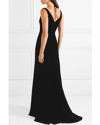 Robe de soirée en velours noire Antonio Berardi