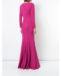 Robe de soirée fuchsia Zac Zac Posen