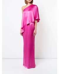 Robe de soirée fuchsia Zac Zac Posen