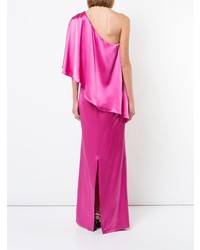 Robe de soirée fuchsia Zac Zac Posen