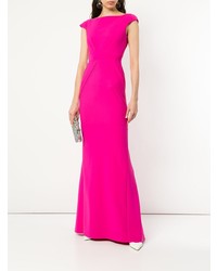 Robe de soirée fuchsia Greta Constantine