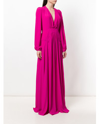 Robe de soirée fuchsia N°21