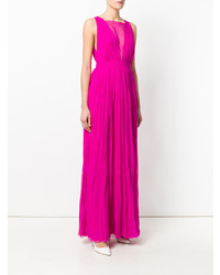 Robe de soirée fuchsia N°21