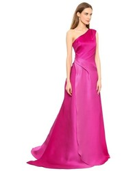 Robe de soirée fuchsia Monique Lhuillier