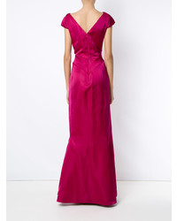 Robe de soirée fuchsia Tufi Duek