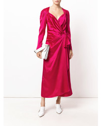 Robe de soirée fuchsia ATTICO