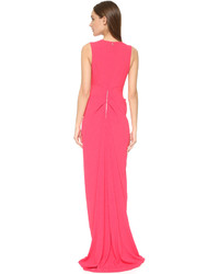 Robe de soirée fuchsia Thakoon