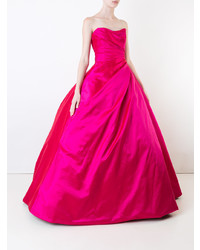 Robe de soirée fuchsia Romona Keveza