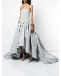 Robe de soirée grise Christian Siriano