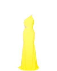 Robe de soirée jaune Alex Perry