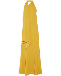 Robe de soirée jaune Co