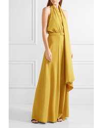 Robe de soirée jaune Co