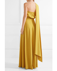 Robe de soirée jaune Co