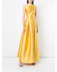 Robe de soirée jaune Sachin + Babi