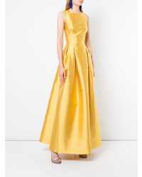 Robe de soirée jaune Sachin + Babi