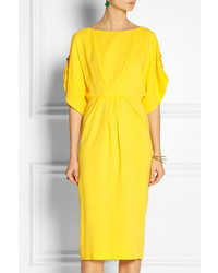 Robe de soirée jaune Vionnet