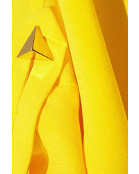 Robe de soirée jaune Vionnet