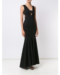 Robe de soirée noire Zac Zac Posen