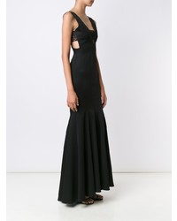 Robe de soirée noire Zac Zac Posen