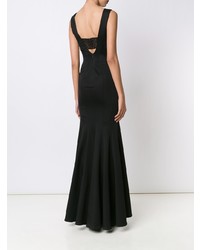 Robe de soirée noire Zac Zac Posen