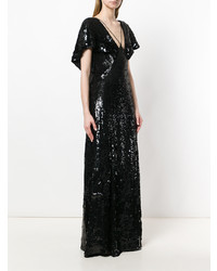 Robe de soirée noire Temperley London