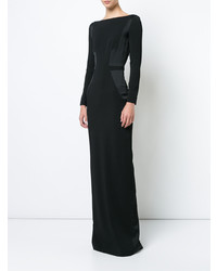 Robe de soirée noire Kimora Lee Simmons