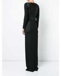 Robe de soirée noire Kimora Lee Simmons