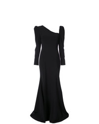 Robe de soirée noire Christian Siriano