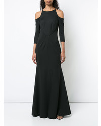 Robe de soirée noire Zac Zac Posen