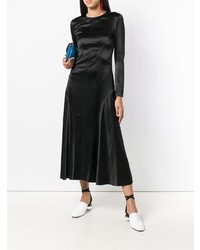 Robe de soirée noire Cédric Charlier