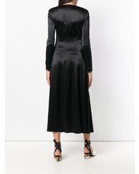 Robe de soirée noire Cédric Charlier