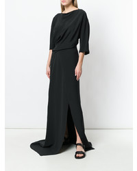 Robe de soirée noire Chalayan