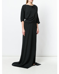 Robe de soirée noire Chalayan