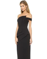 Robe de soirée noire Black Halo