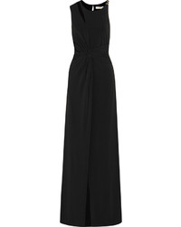 Robe de soirée noire Halston